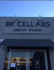 BK cellars outside